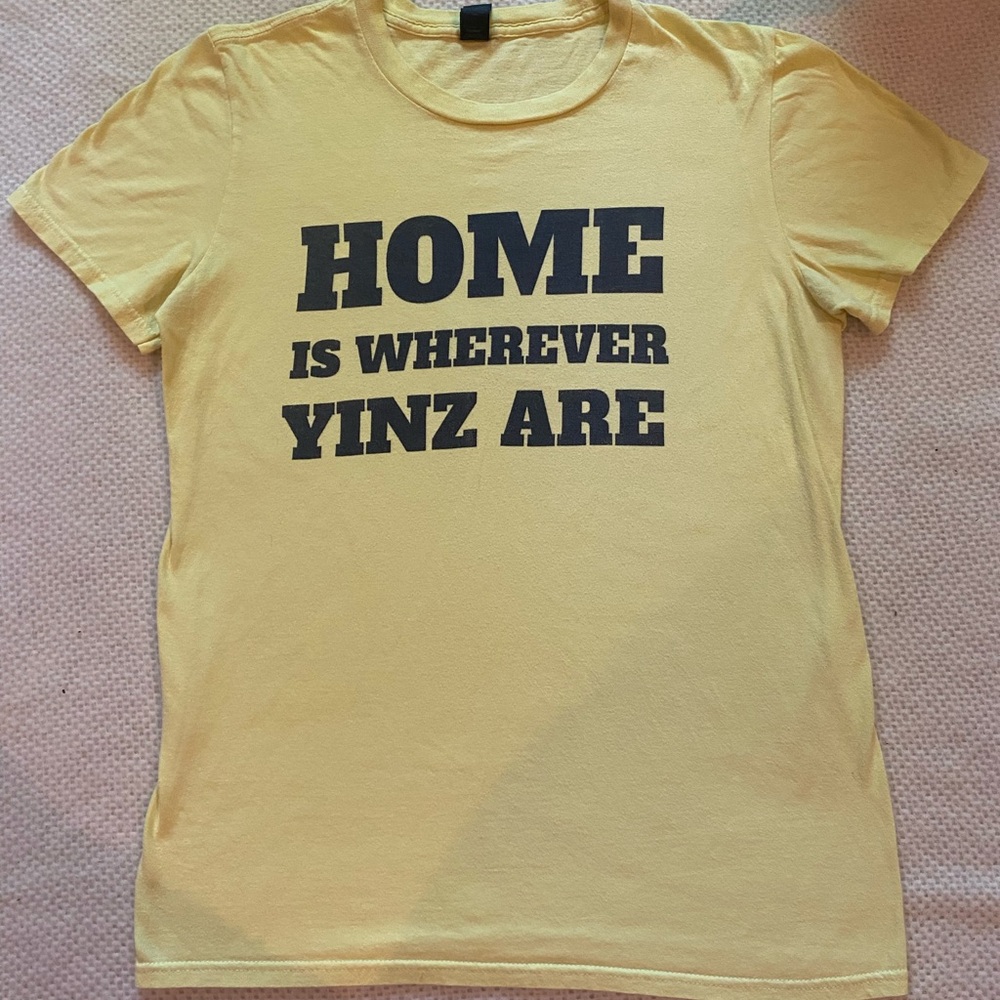 Anvil Lightweight Yellow T-Shirt